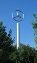 Large Mercedes-Benz Logo